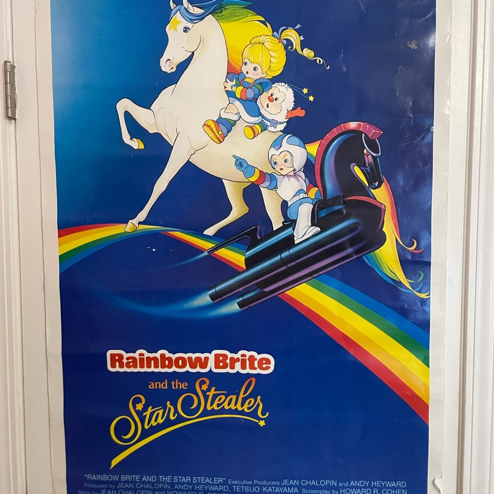 Vintage Rainbow Brite and the Star Stealer Poster